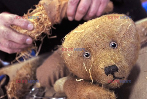 Teddy bear repair workshop 
