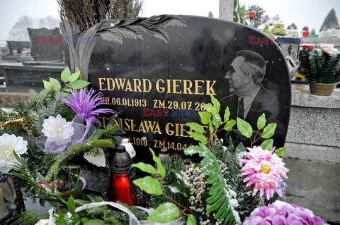 Grób Edwarda Gierka Sosnowiec
