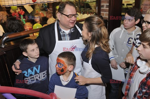 Świąteczny obiad z gwiazdami