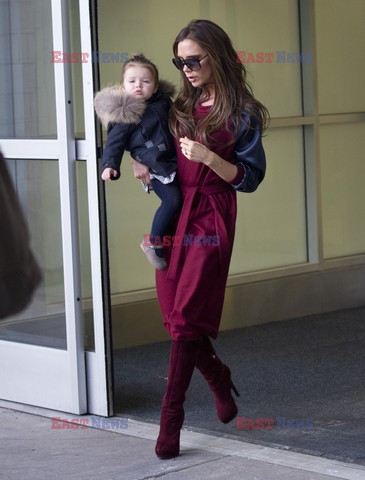 Victoria Beckham na lotnisku