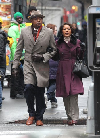 Na planie filmu Black Nativity