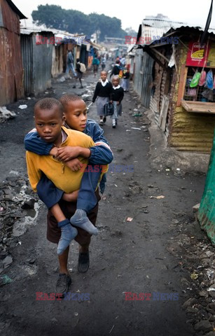 Slumsy Nairobi - Eyevine