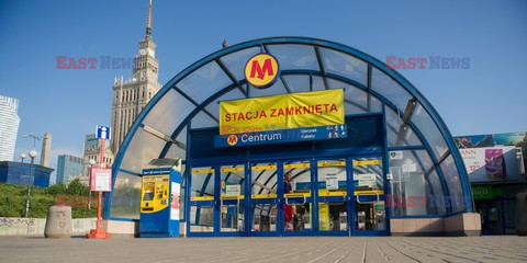 Utrudnienia w warszawskim metrze