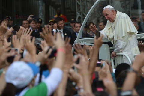 Papież Franciszek w Brazylii