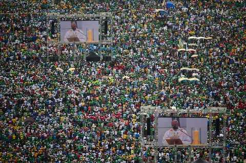 Papież Franciszek w Brazylii