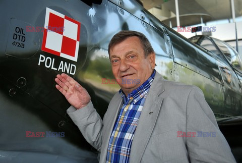 Mirosław Hermaszewski na 50. Muzeum Lotnictwa w Krakowie