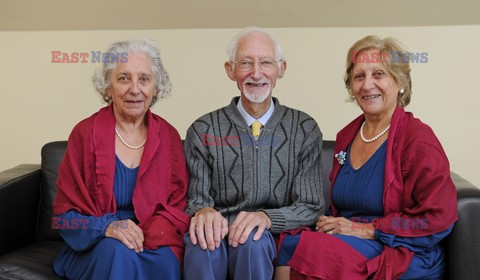 Britain's oldest triplets