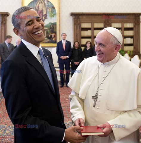 Barack Obama na audiencji u papieża Franciszka