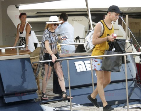 Lindsay Lohan na wakacjach