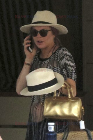 Lindsay Lohan na wakacjach