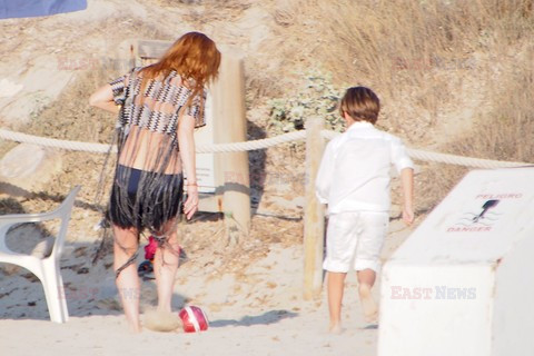 Lindsay Lohan na wakacjach
