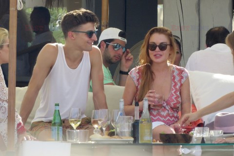 Lindsay Lohan na wakacjach