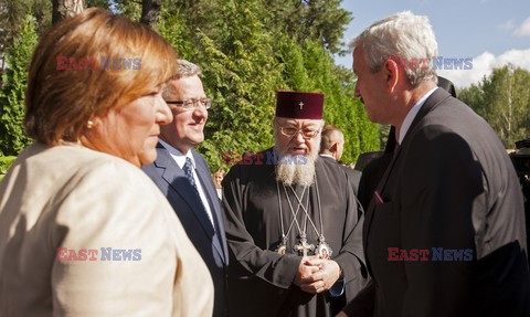 Prezydent Komorowski na uroczystościach na Św. Górze Grabarce