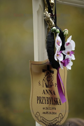 Grób Anny Przybylskiej