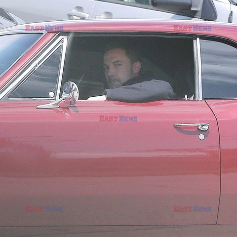 Ben Affleck w samochodzie
