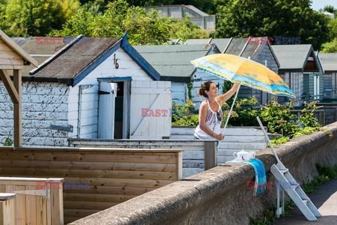 Osiedle domków plażowych Whitstable, Kent - Andreas Von Einsiedel