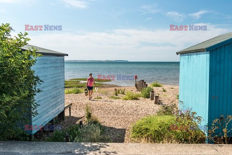 Osiedle domków plażowych Whitstable, Kent - Andreas Von Einsiedel