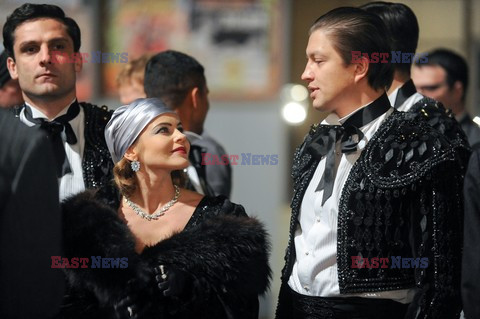 Na planie serialu " Bodo "