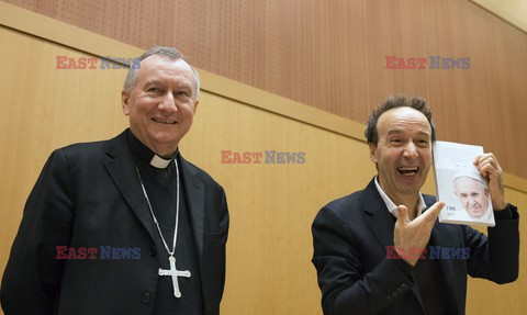 Roberto Benigni promuje książkę papieża Franciszka