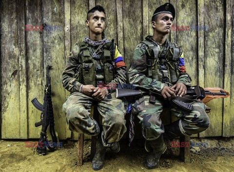 Kolumbijscy rebelianci - AFP