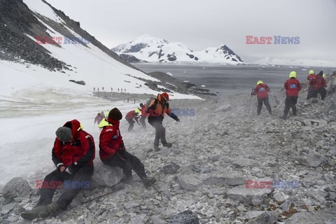 Turystyka na Antarktydzie - AFP