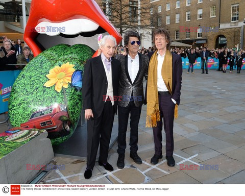Otwarcie wystawy The Rolling Stones: Exhibitionism