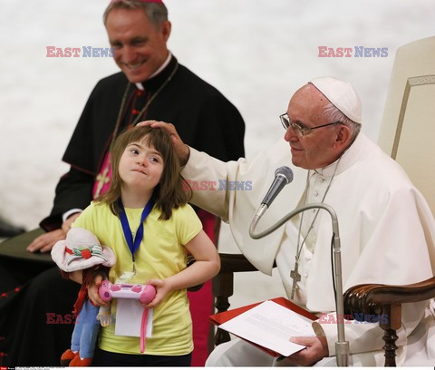 Spotkaie papieża Franciszka z chorymi