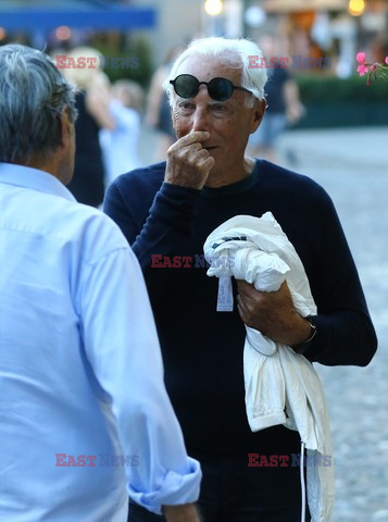 Giorgio Armani w Portofino