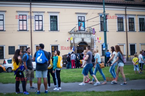 ŚDM 2016 - przyjazd wiernych  do Krakowa