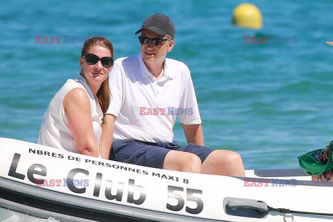 Bill Gates z żoną w Saint-Tropez