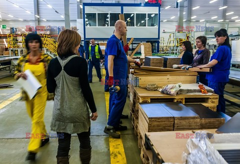 Zaklady produkcji mebli SWEDWOOD IKEA w Goleniowie