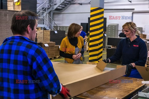 Zaklady produkcji mebli SWEDWOOD IKEA w Goleniowie