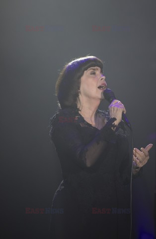 Mireille Mathieu w Polsce
