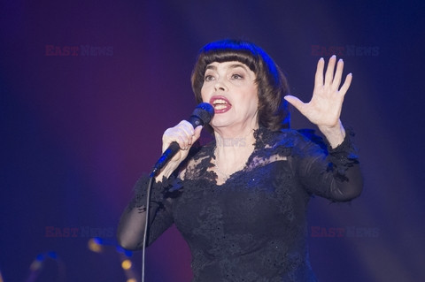 Mireille Mathieu w Polsce