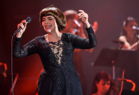 Mireille Mathieu w Polsce