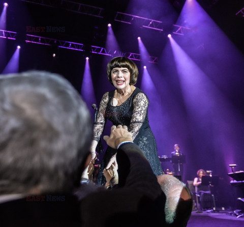 Mireille Mathieu w Polsce