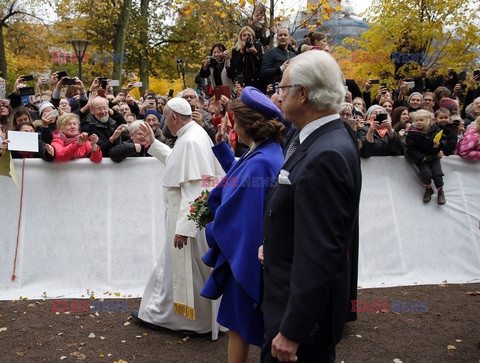 Wizyta papieża Franciszka w Szwecji
