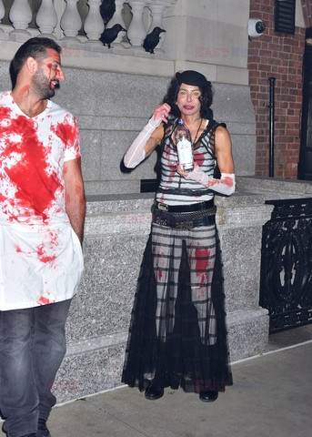 Znani w przebraniach halloweenowych