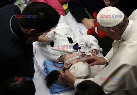 Papież spotkał się z pacjentami szpitala watykańskiego