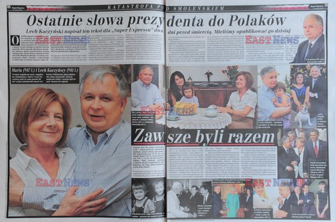 Polska i zagraniczna prasa o katastrofie