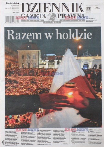 Polska i zagraniczna prasa o katastrofie