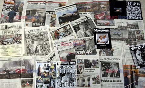 Polska i zagraniczna prasa o katastrofie