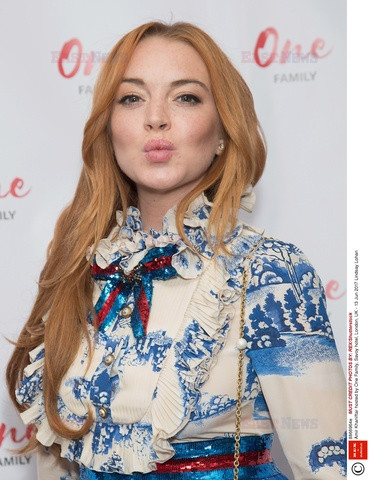 Lindsay Lohan na imprezie One Family