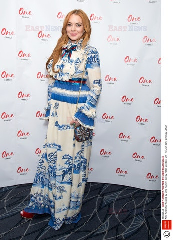 Lindsay Lohan na imprezie One Family