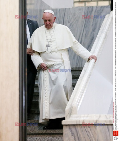 Papież Franciszek w fundacji Scholas Occurrentes w Rzymie
