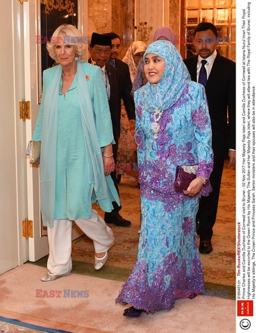 Książę Karoli i księżna Kamila z wizytą w Brunei