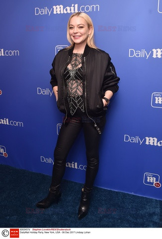 Lindsay Lohan na imprezie DailyMail