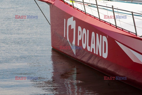 Jacht I love Poland Polskiej Fundacji Narodowej w Gdyni
