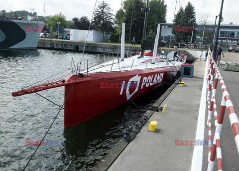 Jacht I love Poland Polskiej Fundacji Narodowej w Gdyni