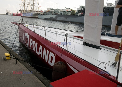 Jacht I love Poland Polskiej Fundacji Narodowej w Gdyni